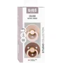Bibs Sucette Studio Colour Ronde Woodchuck Mix T1 - Pack de 2