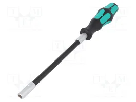 WERA Tournevis standard avec pivot élastique et douilles 6 pans HEX 7mm