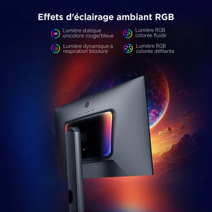 HKC GS27QES Ecran PC Gamer 27'' OLED QHD 360Hz HKC GS27QES Ecran PC Gamer 27'' OLED QHD 360Hz