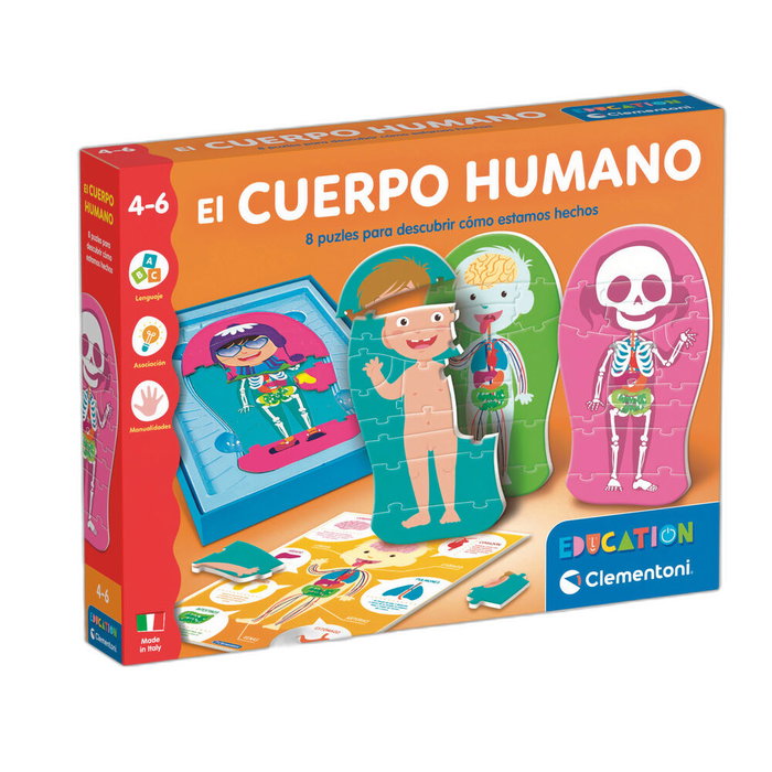 Clementoni Jeu Éducatif Le Corps Humain