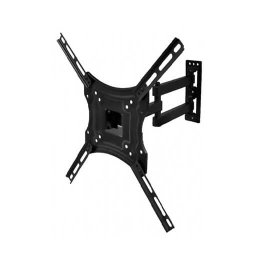 L-link Support Mural TV VESA 75 à 400 30 kg Support Inclinable et Rotatif Acier Haute Résistance