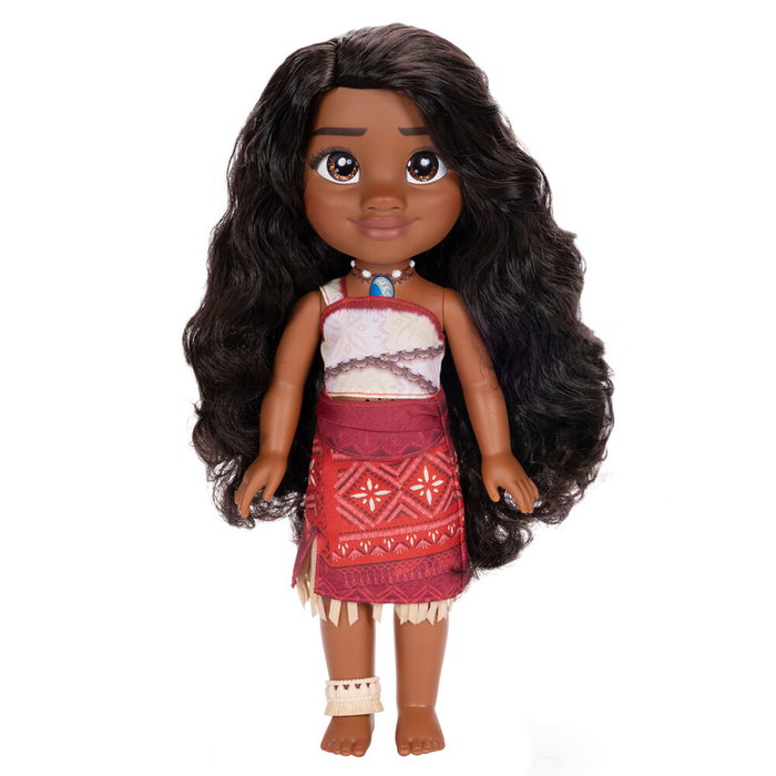 JAKKS PACIFIC Poupée Vaiana Moana Disney 38 cm avec son et voix multilingue (français, espagnol, allemand, italien et autres)