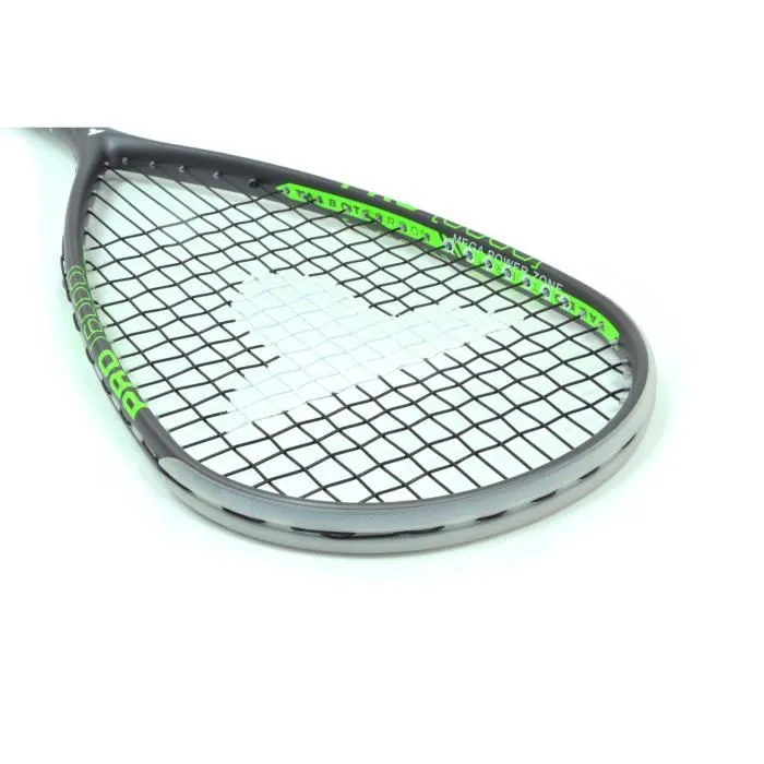 Talbot Torro PRO 6000 - Raquette de squash, carbone, cordage US 600, tête 500 cm², cadre 20 mm, poids 155 g, grip perforé Mega Power Zone