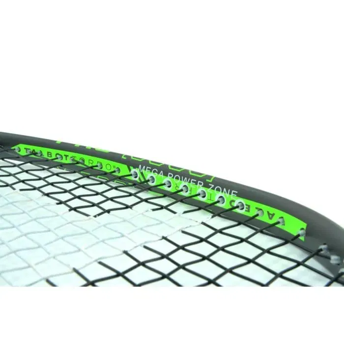 Talbot Torro PRO 6000 - Raquette de squash, carbone, cordage US 600, tête 500 cm², cadre 20 mm, poids 155 g, grip perforé Mega Power Zone