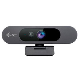 i-tec Solomon Pro 900 4K Webcam Ultra HD avec Auto Framing et Microphone Stéréo USB Plug & Play