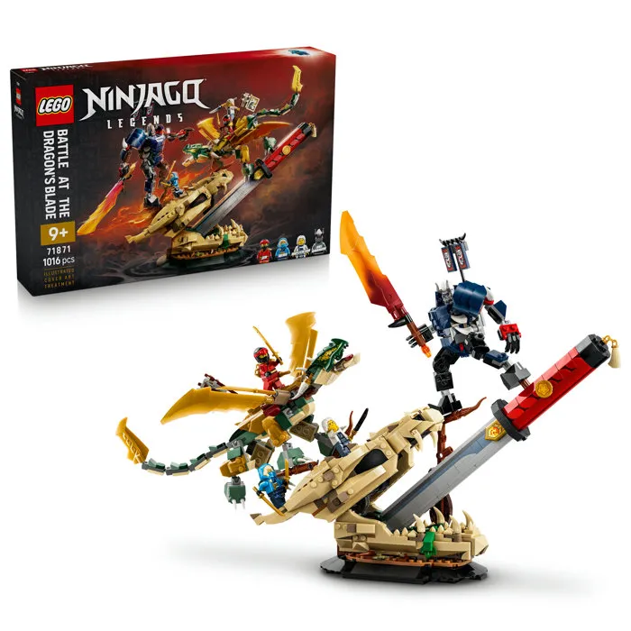 Lego LEGO NINJAGO 71871 Combat sur la Lame du Dragon - Jouet Ninja pour enfants de 9 ans Lego LEGO NINJAGO 71871 Combat sur la Lame du Dragon - Jouet Ninja pour enfants de 9 ans
