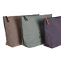 Trousse de toilette DKD Home Decor Marron Vert Bordeaux (3 Unités)