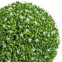 BigBuy Garden Plante décorative Ballon Fleur d'oranger 30 x 30 x 30 cm