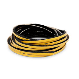HERRAJES ALK Burlete anti-poussière adhésif 7x10 mm noir 10 m