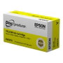 Epson C13S020692 Cartouche d'encre originale jaune pour Discproducer PP-100, PP-100AP, PP-100II, PP-100IIBD, PP-100III, PP-100N, PP-100NII
