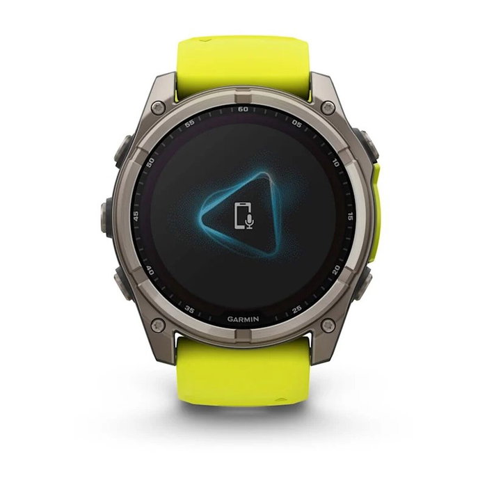 Garmin Fénix 8 Solar Jaune 1,4 pouce 50 mm