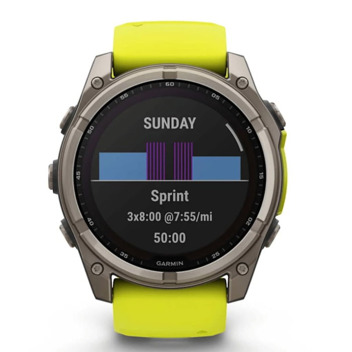 Montre intelligente GARMIN 010-02907-21 Titane 1,4" Ø 50 mm