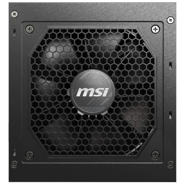 MSI MAG A650GL Alimentation PC Modulaire 650W 80+ Gold, certifiée ATX 3.0 / PCIe 5.0, ventilateur 120 mm silencieux, câbles plats