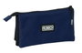 Safta Portatodo Triple Munich Basicos Marine - Tri organisateur - Dimension: 22x12x3 cm - Pour enfants à partir de 3 ans (langue: espagnol)