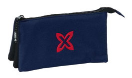 Safta Portatodo Triple Munich Basicos Marine - Tri organisateur - Dimension: 22x12x3 cm - Pour enfants à partir de 3 ans (langue: espagnol)