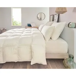 Toison D'Or Oreiller Pollux - Oreiller de confort ferme en percale 100% coton avec traitement Ultrafresh - Blanc - 65 x 65 cm