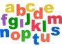 Innspiro Lot de 104 lettres minuscules en mousse EVA 50mm multicolores