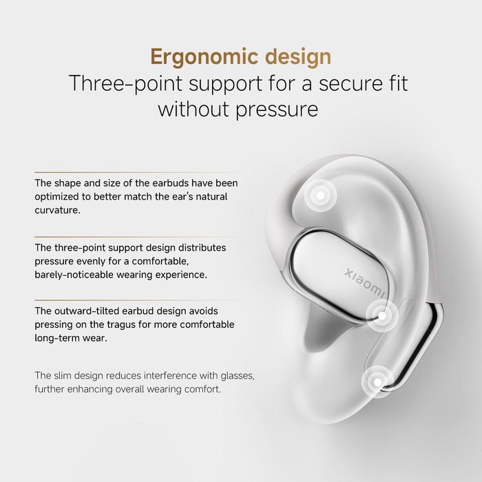 Casque Xiaomi OpenWear Stereo Pro Or Casque Xiaomi OpenWear Stereo Pro Or
