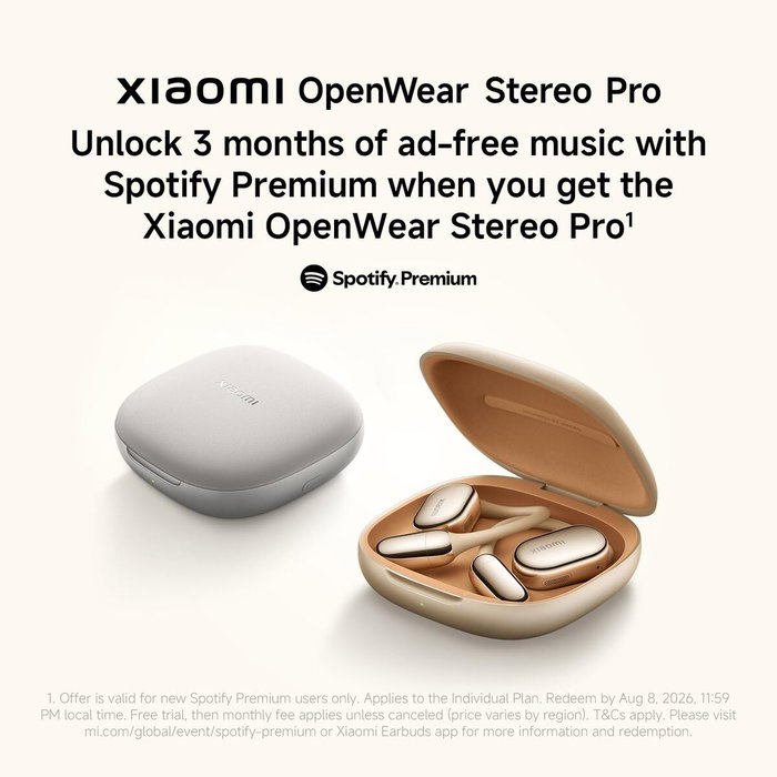 Casque Xiaomi OpenWear Stereo Pro Or Casque Xiaomi OpenWear Stereo Pro Or