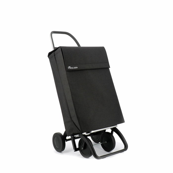 Panier à Courses Rolser Jean Tweed Noir 43 L