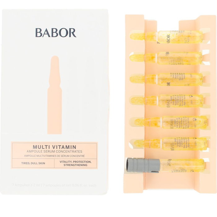 Babor Ampoules Multivitamines 7 x 2 ml Soin Revitalisant pour l'Épiderme