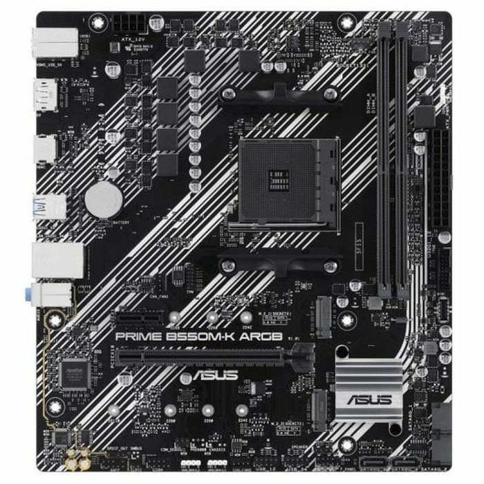 Asus Prime B550M-K ARGB Black/Light gray Asus Prime B550M-K ARGB Black/Light gray