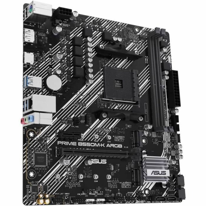 Asus Prime B550M-K ARGB Black/Light gray Asus Prime B550M-K ARGB Black/Light gray