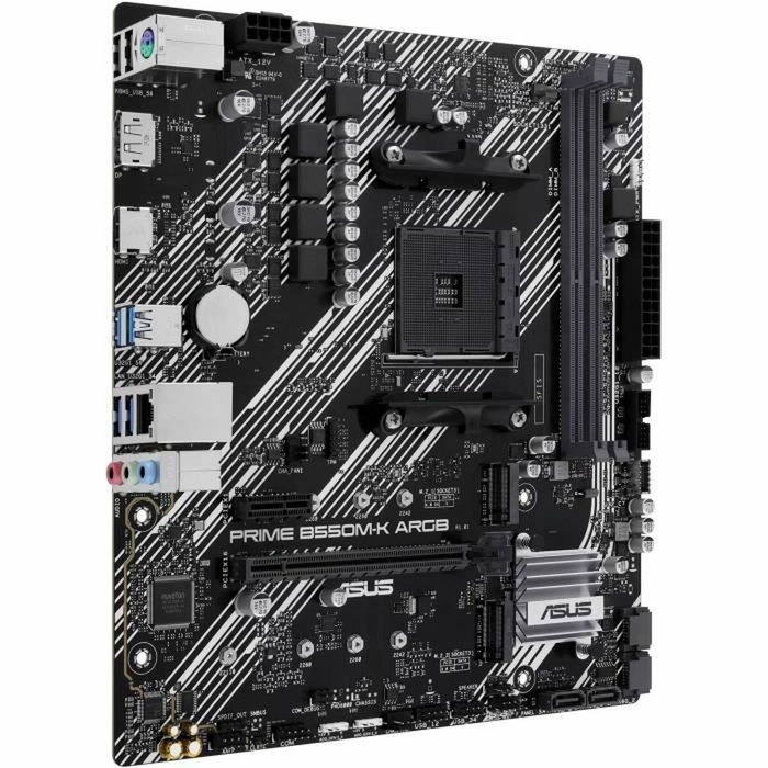 Asus Prime B550M-K ARGB Black/Light gray Asus Prime B550M-K ARGB Black/Light gray