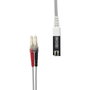 ProXtend Câble à fibre optique V45-LC UPC OM2 Duplex MM, 2 m, Orange