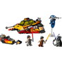 LEGO Star Wars 75414 Le Snowspeeder en Flammes avec 3 minifigurines et STAP