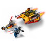 LEGO Star Wars 75414 Le Snowspeeder en Flammes avec 3 minifigurines et STAP