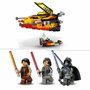 LEGO Star Wars 75414 Le Snowspeeder en Flammes avec 3 minifigurines et STAP