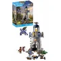 Playmobil 71483 Tourelle des chevaliers de Novelmore avec dragon et personnages - Jeu de construction et figurines