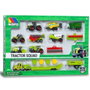 Molto Set de 16 Tracteurs en Métal Échelle 1:64