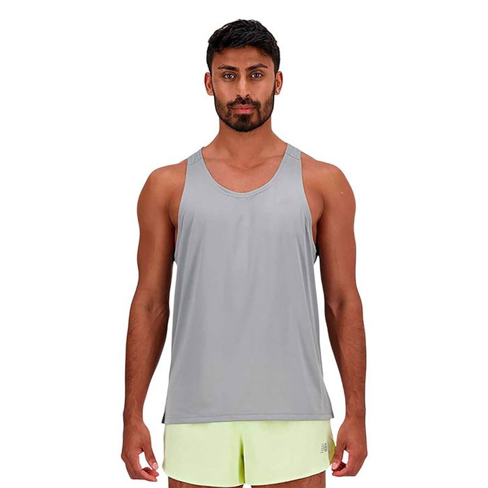 Débardeur Homme New Balance Sport Essentials Singlet Gris 13-14 Ans Débardeur Homme New Balance Sport Essentials Singlet Gris 13-14 Ans