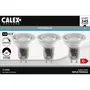 Calex Ampoule LED Reflecteur GU10 4.9W 345lm 2700K - Variateur D'intensité - Chrome - Économe en Énergie