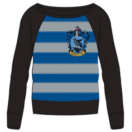 Warner Bros. Discovery - Sweat à capuche Harry Potter Ravenclaw pour enfants en coton - Taille 12 ans