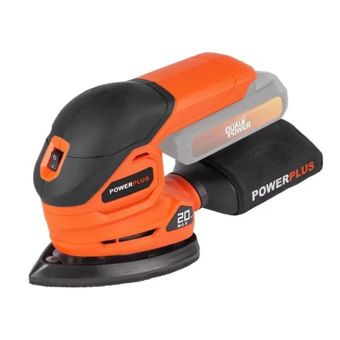 Dual Power Pack 4 outils sans fil - Perceuse-visseuse 20 V, meuleuse d'angle, scie circulaire, ponceuse à main - Avec 2 batteries 20 V et sacs de transport