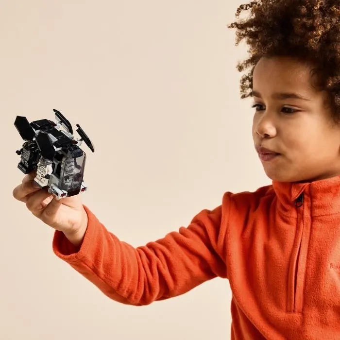 Lego Star Wars Pack de Combat 75412 avec Vaisseau Ahsoka, 4 Minifigurines Death Troopers et Night Troopers - Jouet de Construction dès 6 Ans