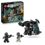 Lego Star Wars Pack de Combat 75412 avec Vaisseau Ahsoka, 4 Minifigurines Death Troopers et Night Troopers - Jouet de Construction dès 6 Ans