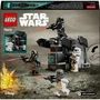 Lego Star Wars Pack de Combat 75412 avec Vaisseau Ahsoka, 4 Minifigurines Death Troopers et Night Troopers - Jouet de Construction dès 6 Ans