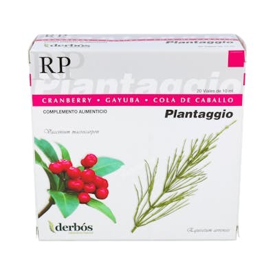 DERBOS PLANTAGGIO RP 20 ampoules de 10 ml