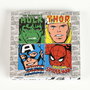 Pack de stickers 1000 pièces Marvel - Avengers et Spider-Man (21,5 x 21,5 x 5,2 cm)
