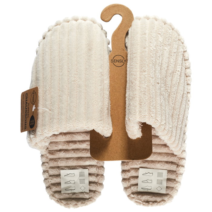 Sensly PAR ZAPATILLAS beige
