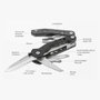 Couteau suisse True Fireranger tu182 Noir