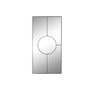 Home ESPRIT Miroir mural Noir 90 x 2 x 180 cm
