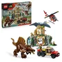 LEGO Jurassic World 76976 Mission Aérienne avec Spinosaure et Quetzalcoatlus, 984 Pièces, 4 Minifigurines