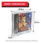 Evoretro Pack de 2 boîtes de protection en acrylique pour PlayStation 1