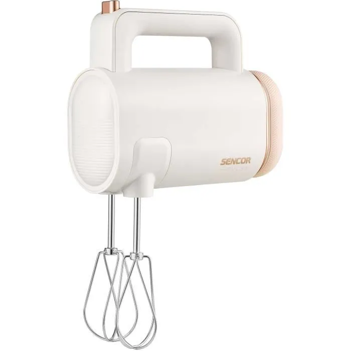 Sencor SHM 9130WH Batteur à main sans fil, 8 vitesses, Blanc
