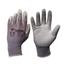 Tuman Gants en Nylon avec revêtement en Polyuréthane Taille 08